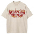bbb Stranger Things Fire Washed T-shirt