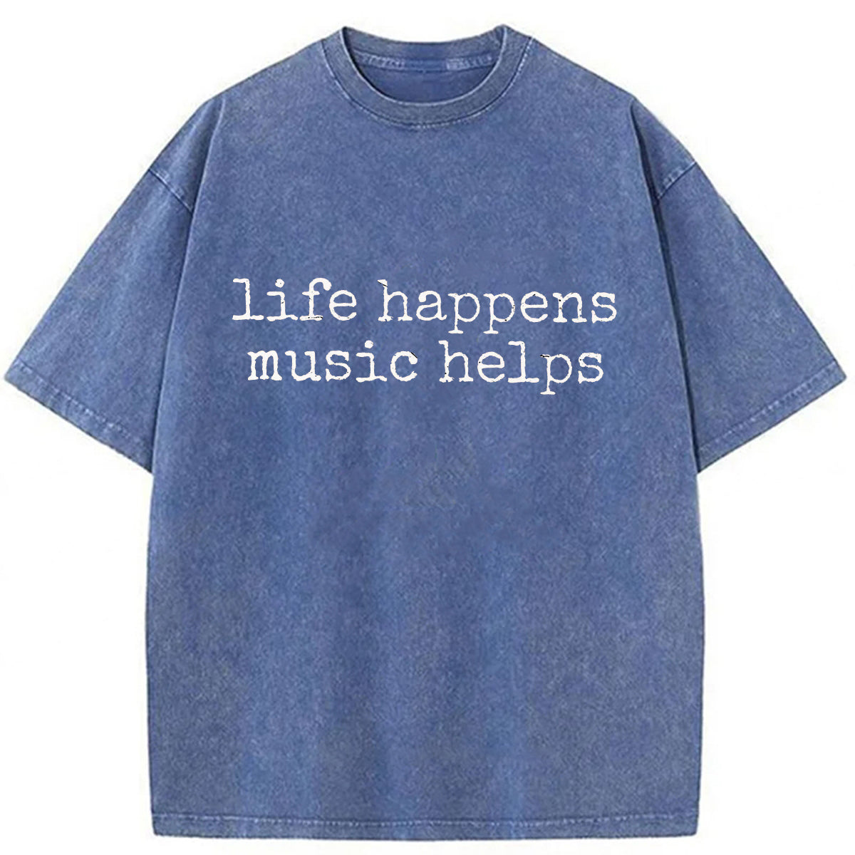 bbb Life Happens Washed T-shirt