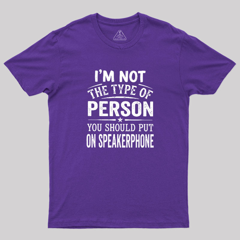 Off Speaker  T-Shirt