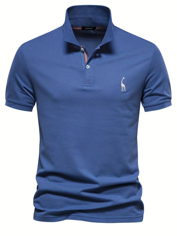 Stylish Men's Polo Shirt - Breathable, Modern Fit, Soft Fabric, Available in Multiple Colors and Sizes