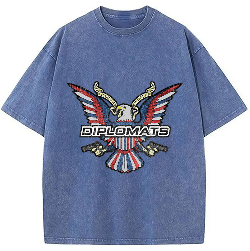bbb Retro Dipset Diplomats Logo Washed T-Shirt