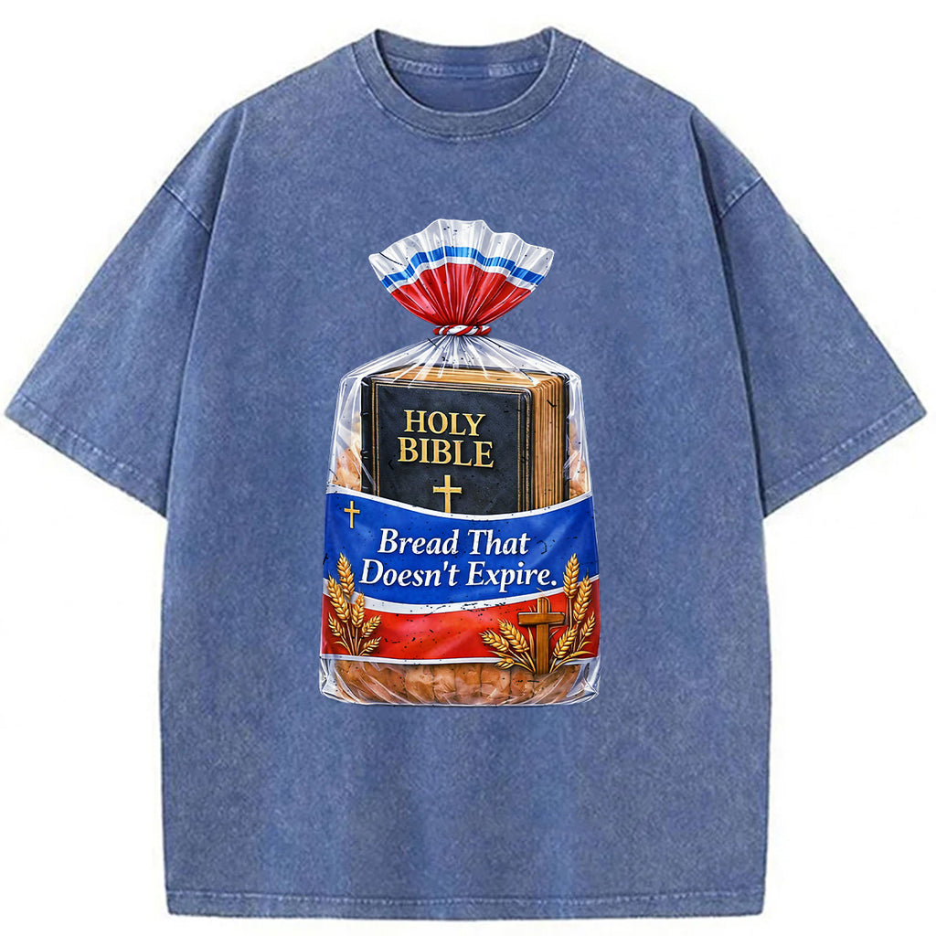 bbb Bread That Doesn't Expire Washed T-shirt