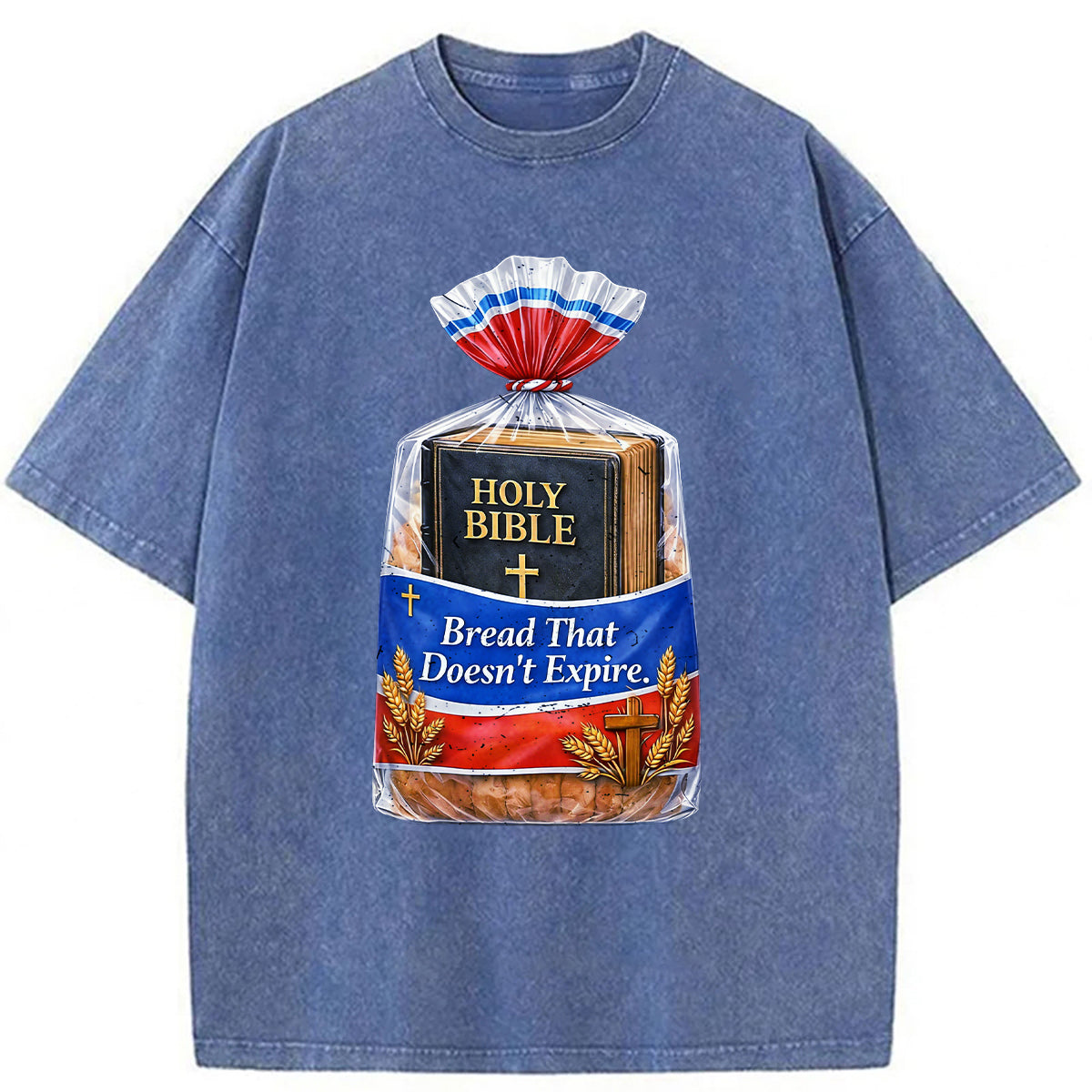 bbb Bread That Doesn't Expire Washed T-shirt
