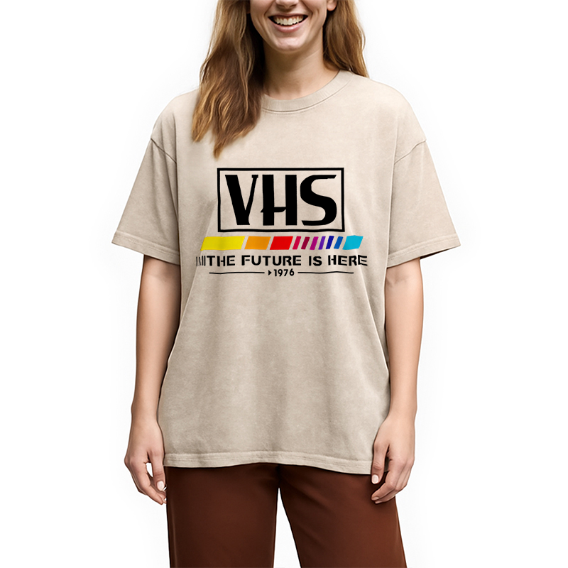 bbb VHS 1976 Vintage Washed T-Shirt