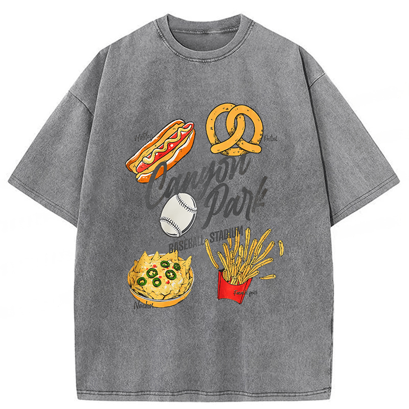 bbb Stadium Snacks Washed T-shirt