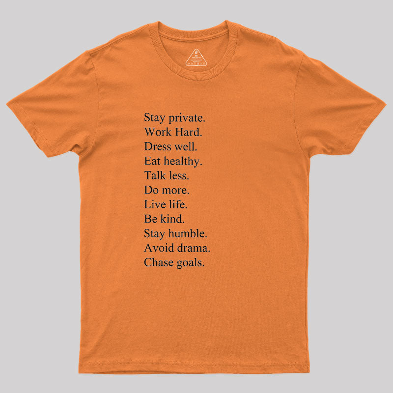 Stay Private  T-Shirt