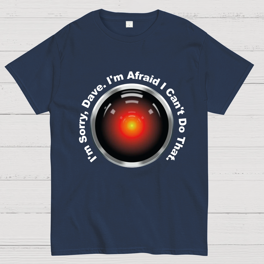 HAL "Sorry, Dave" Quote y T-Shirt