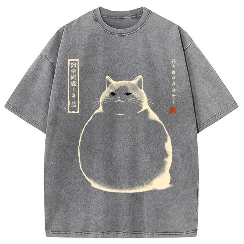 bbb Matsumoto Hoji Cat Washed T-Shirt