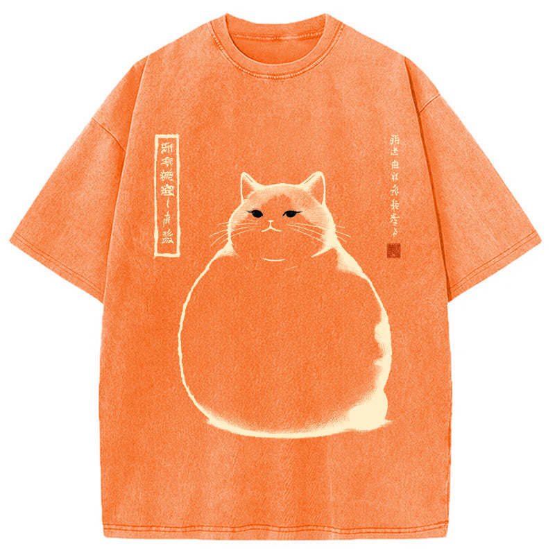 bbb Matsumoto Hoji Cat Washed T-Shirt