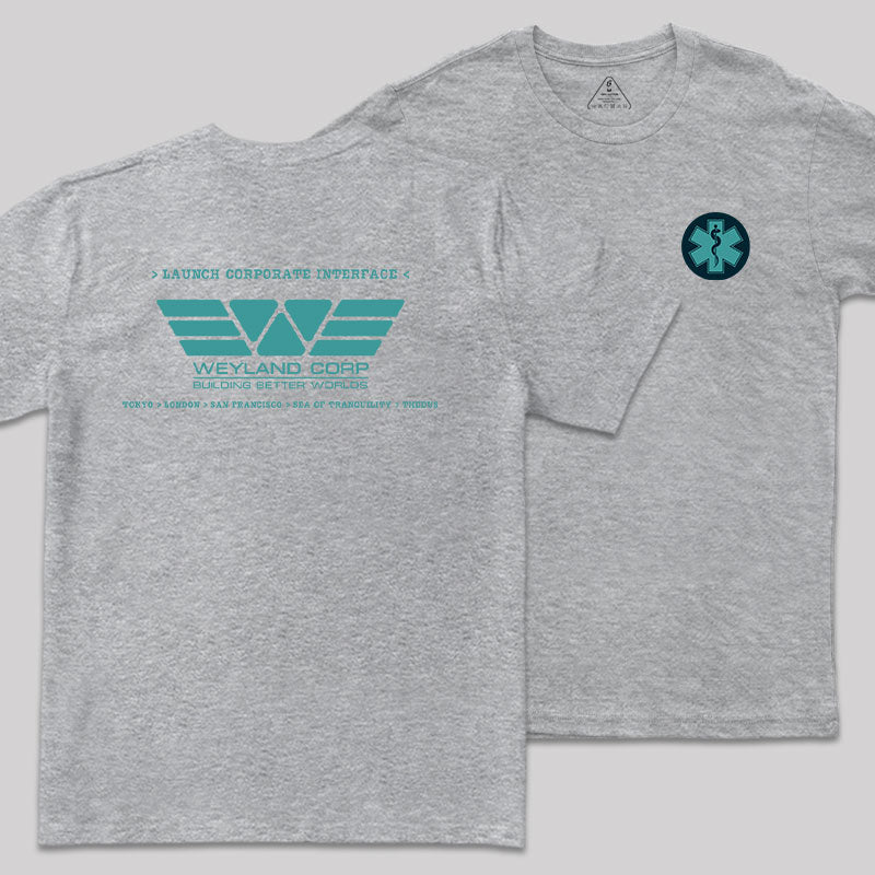 Building Better Worlds Front and Back Printed T-Shirt