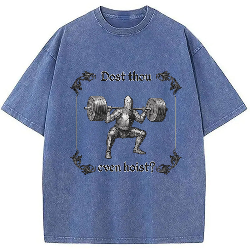 bbb Dost Thou Even Hoist Washed T-Shirt