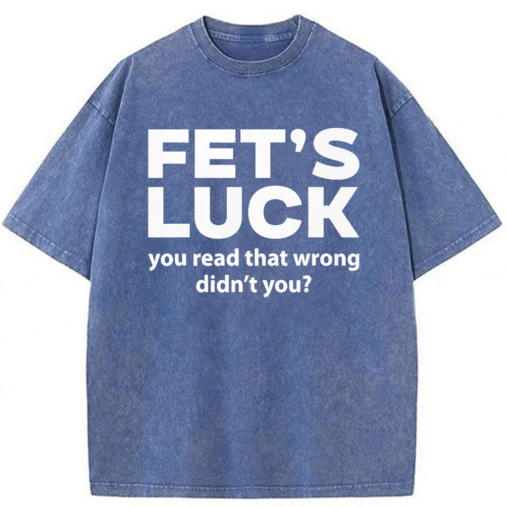 bbb Fet's Luck Washed T-shirt