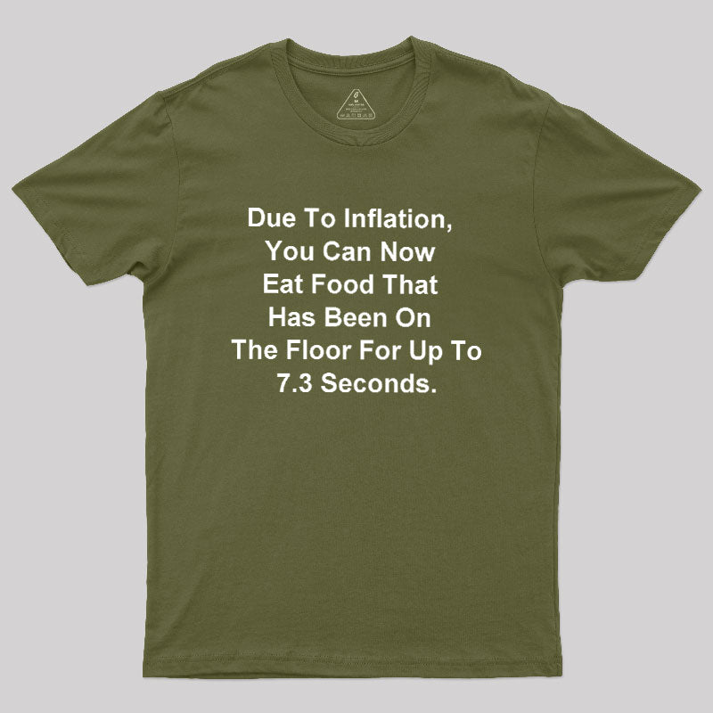 Due to Inflation  T-Shirt
