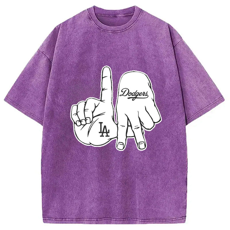 bbb Dodgers LA Vintage Washed T-Shirt