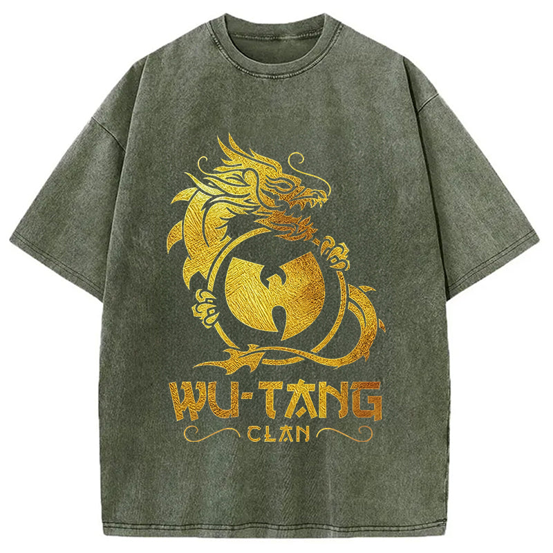 bbb Wu Tang Clan Dragon Washed T-Shirt