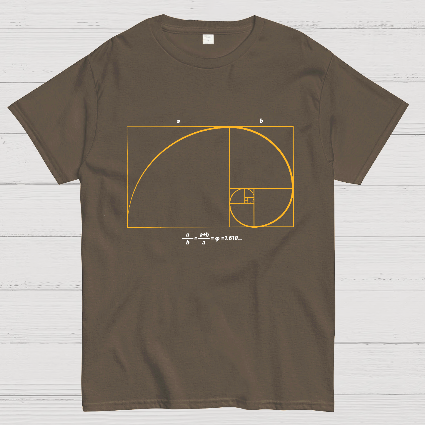 Fibonacci Shirt ∙ Math Art ∙ Science Engineer y T-Shirt