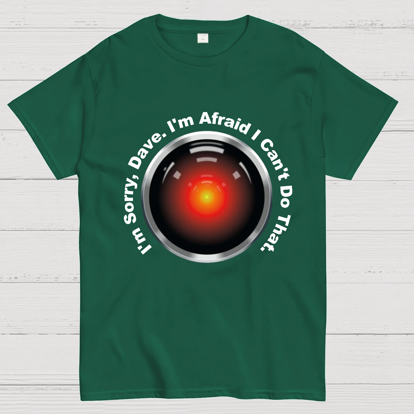 HAL "Sorry, Dave" Quote y T-Shirt