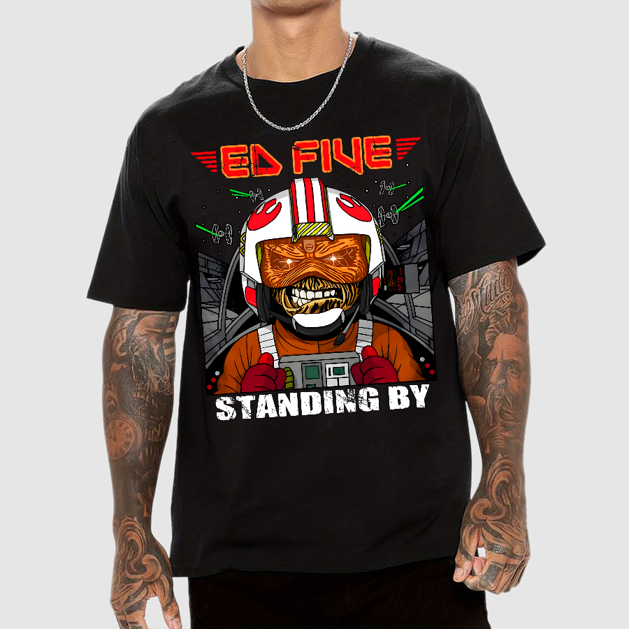 Ed Five Standing By  T-Shirt