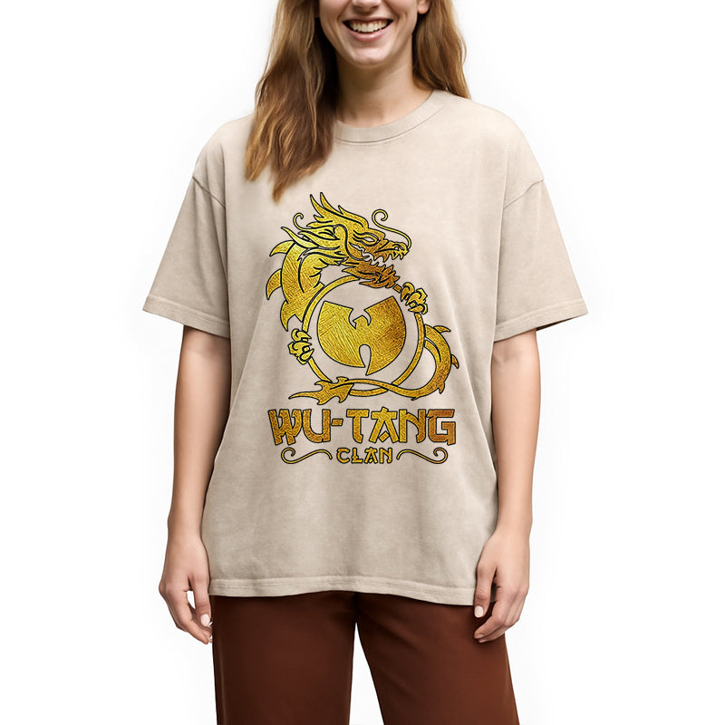 bbb Wu Tang Clan Dragon Washed T-Shirt