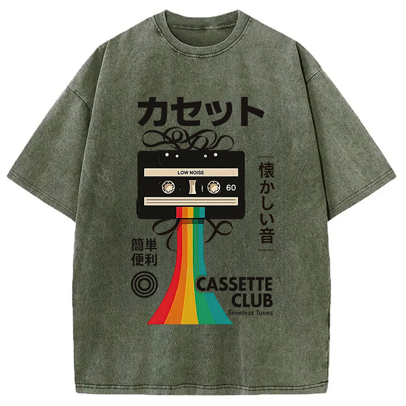bbb Colored Tape Washed T-Shirt
