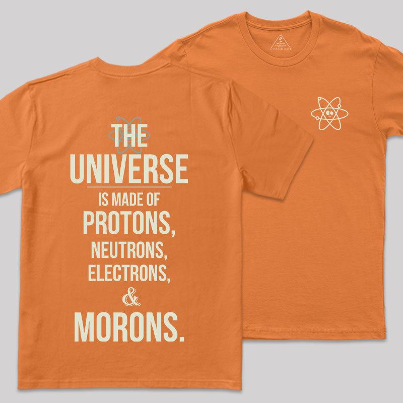 Atomic Humor Front and Back Printed T-Shirt