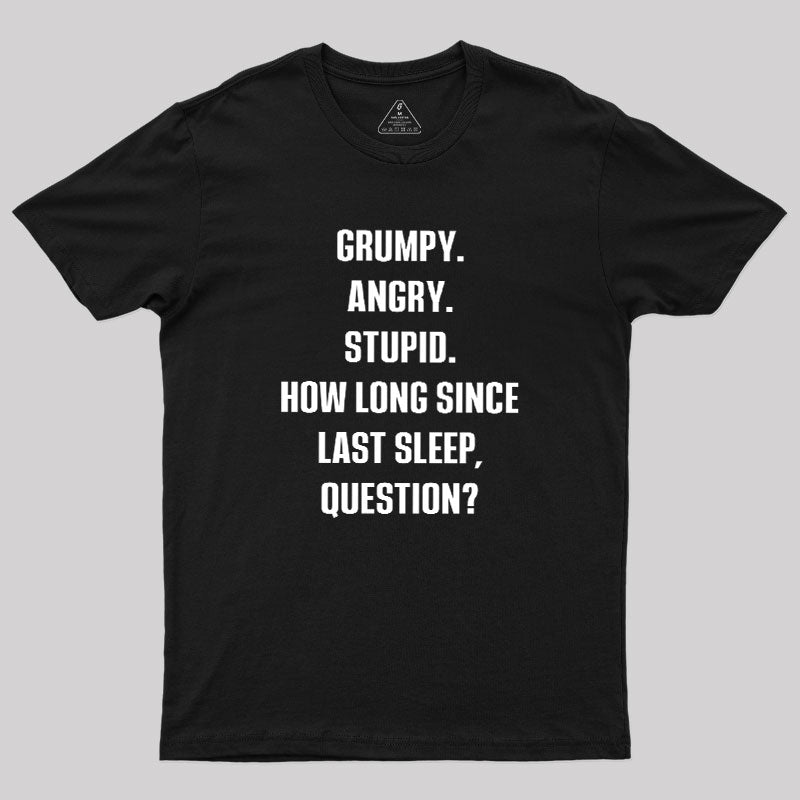 System Error Low Sleep Detected  T-Shirt