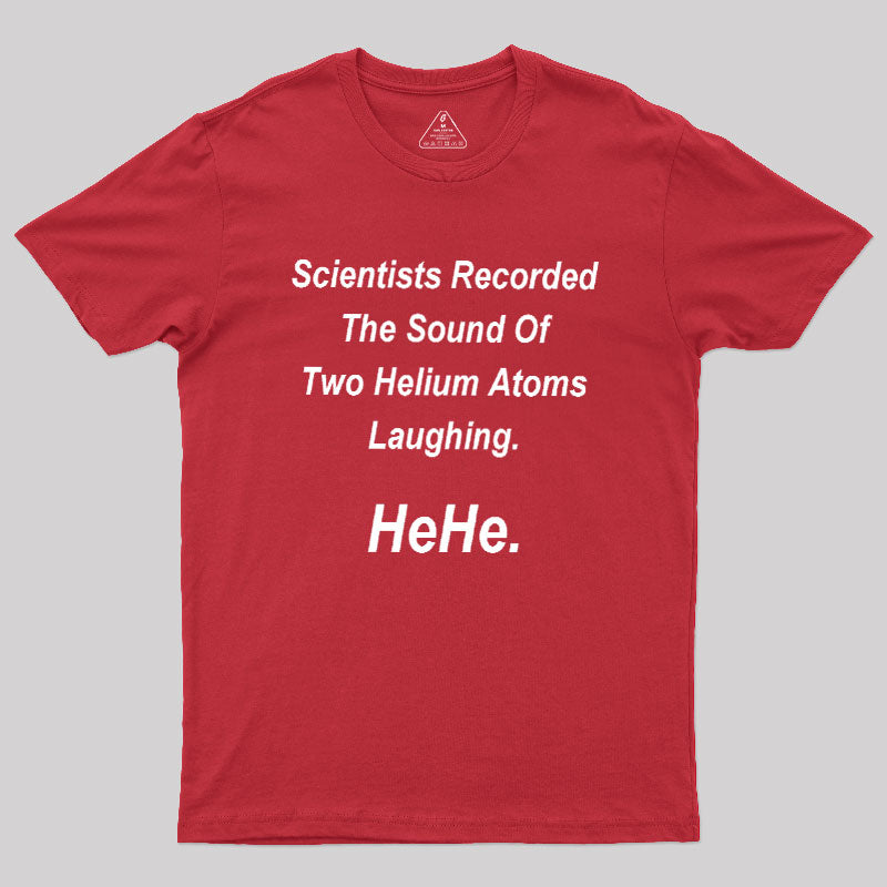 HeHe Funny Science  T-Shirt