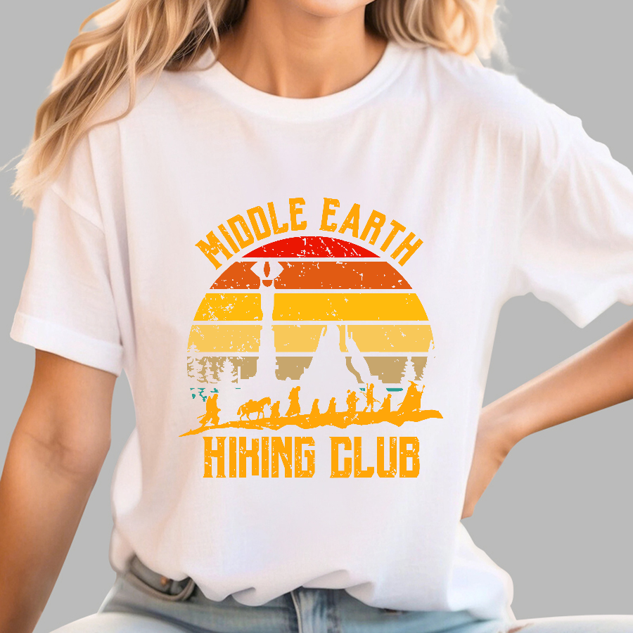 Middle Earth Hiking Club  T-Shirt