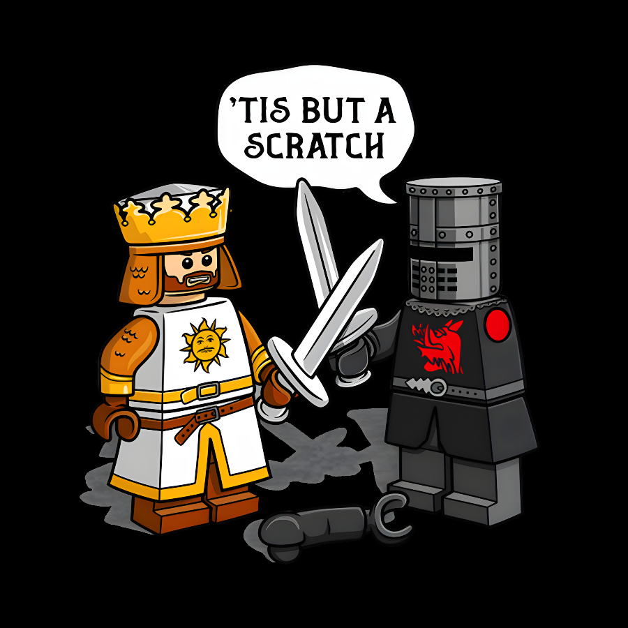 King Vs Knight  T-Shirt