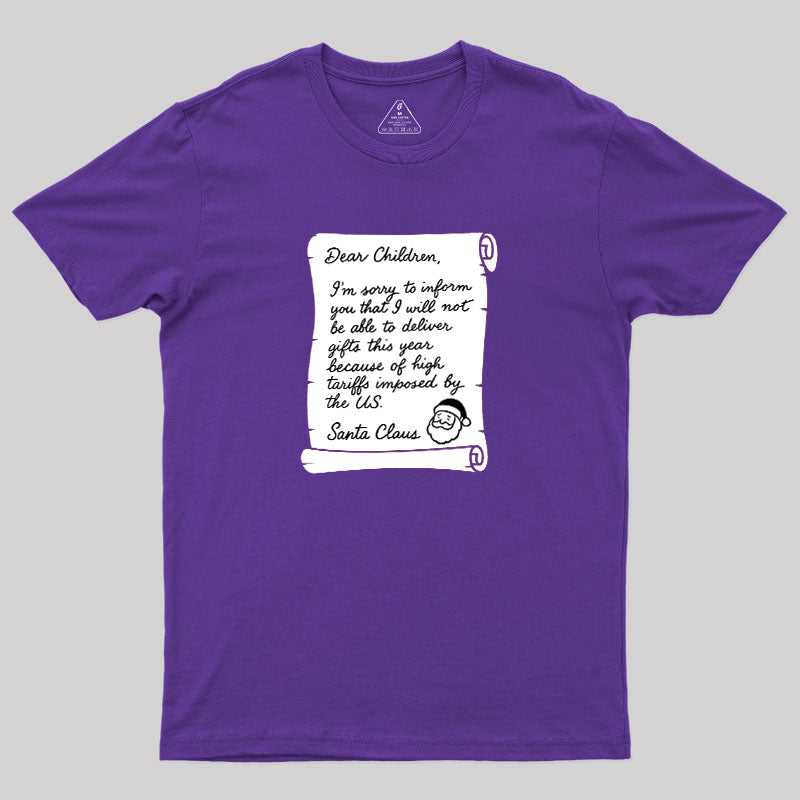 Christmas Letter  T-Shirt