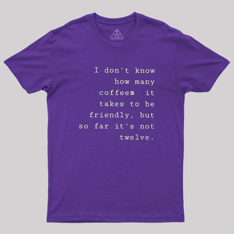 Coffee Demand  T-Shirt