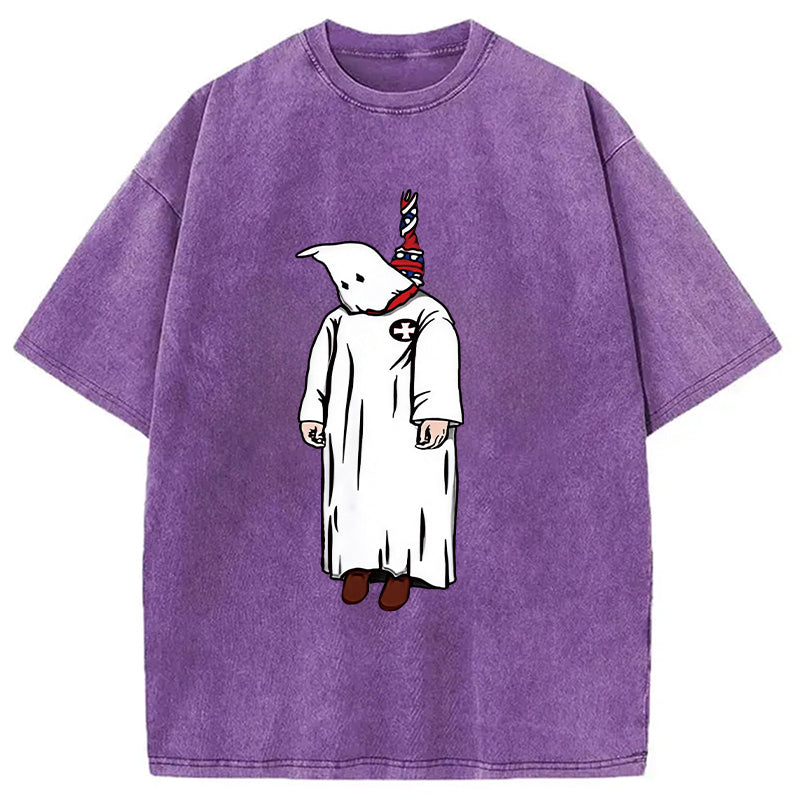 bbb Kill The Klan Funny Washed T-Shirt