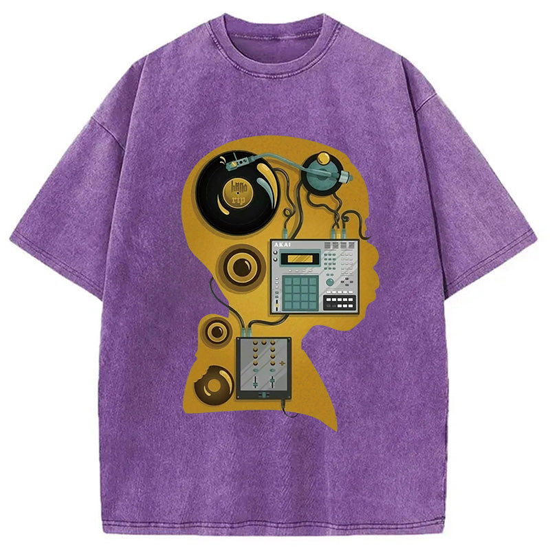 bbb J Dilla DJ Washed T-Shirt