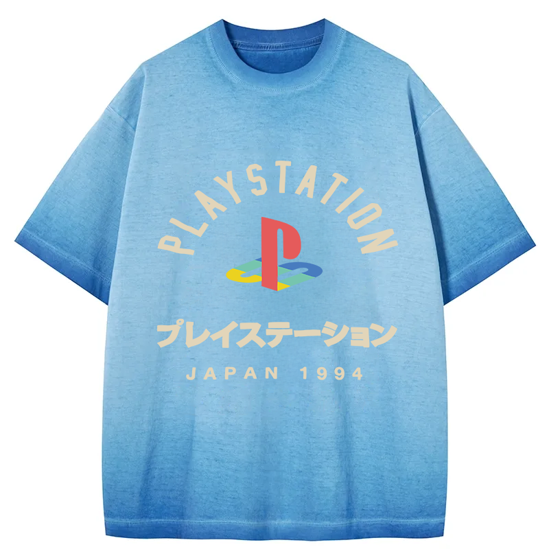bbb PlayStation Japan Gradient Washed T-Shirt