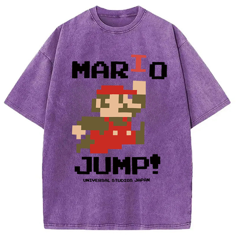 bbb Nintendo Mario Jump Washed T-Shirt