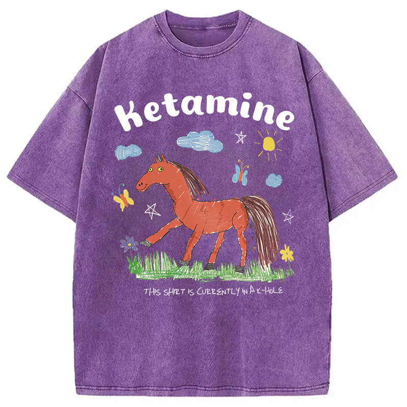bbb I Do Ketamine Washed T-Shirt