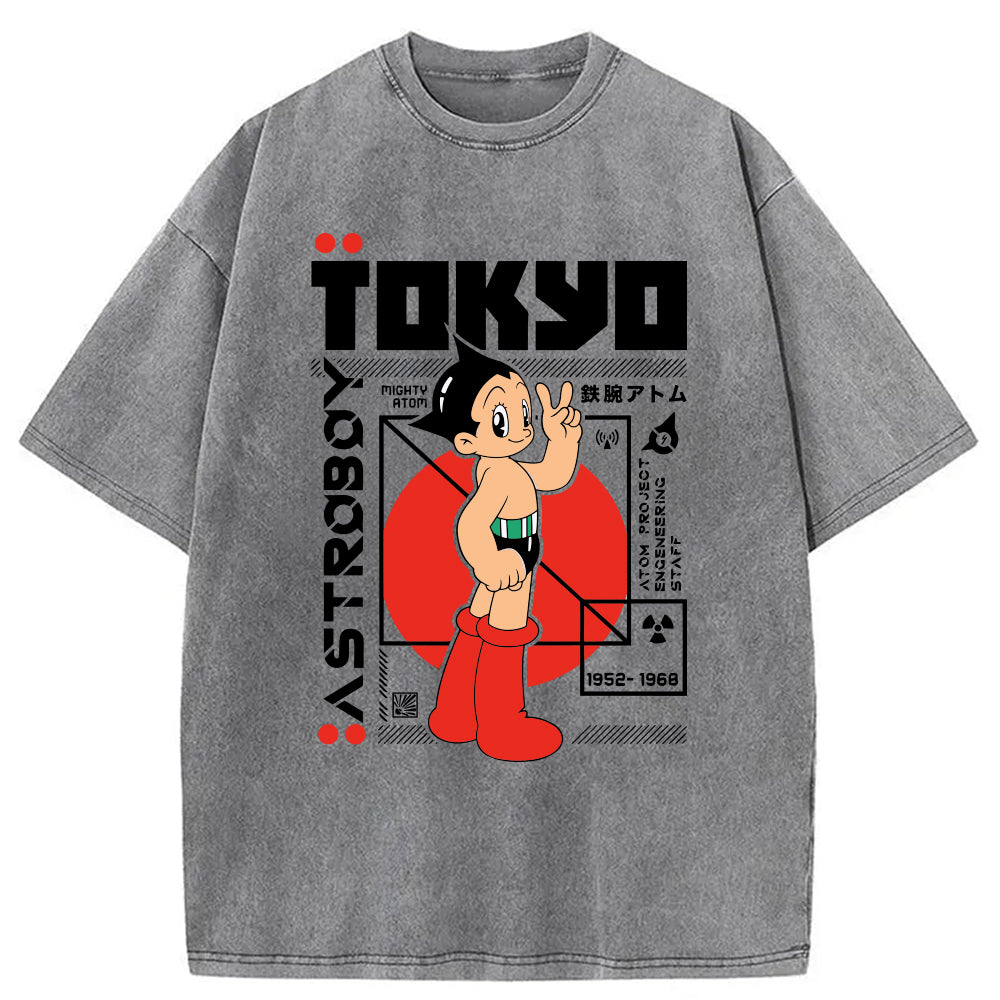 bbb Astro Boy Japanese Washed T-Shirt