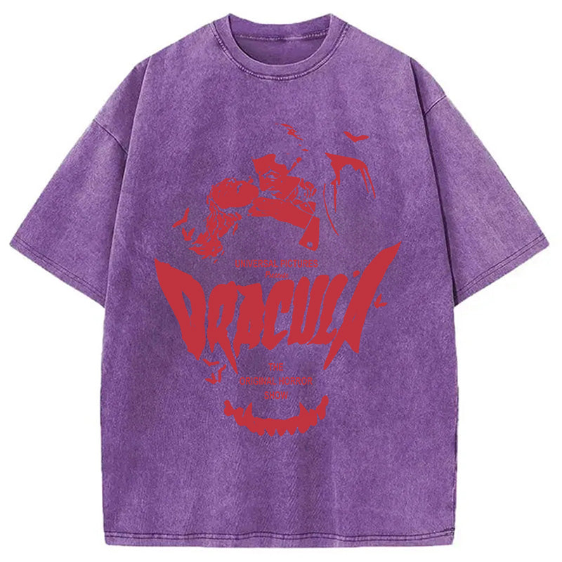 bbb Dracula Horror Washed T-Shirt