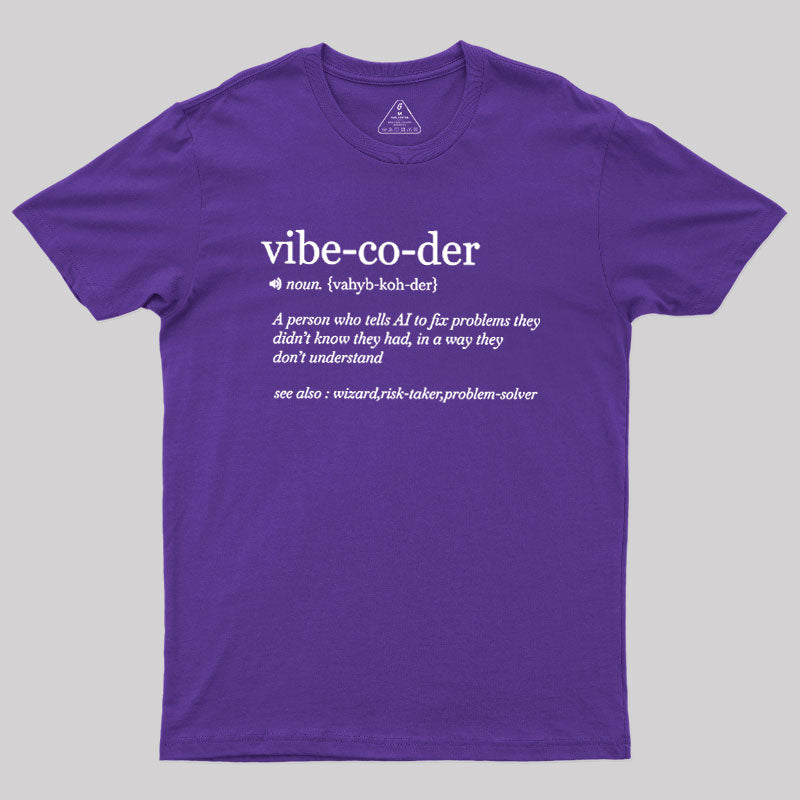 Vibe Coder Defenition  T-Shirt