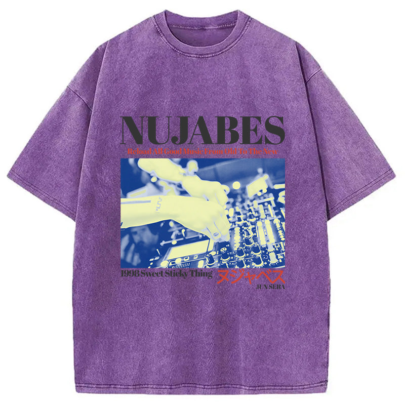 bbb Vintage Nujabes Washed T-Shirt