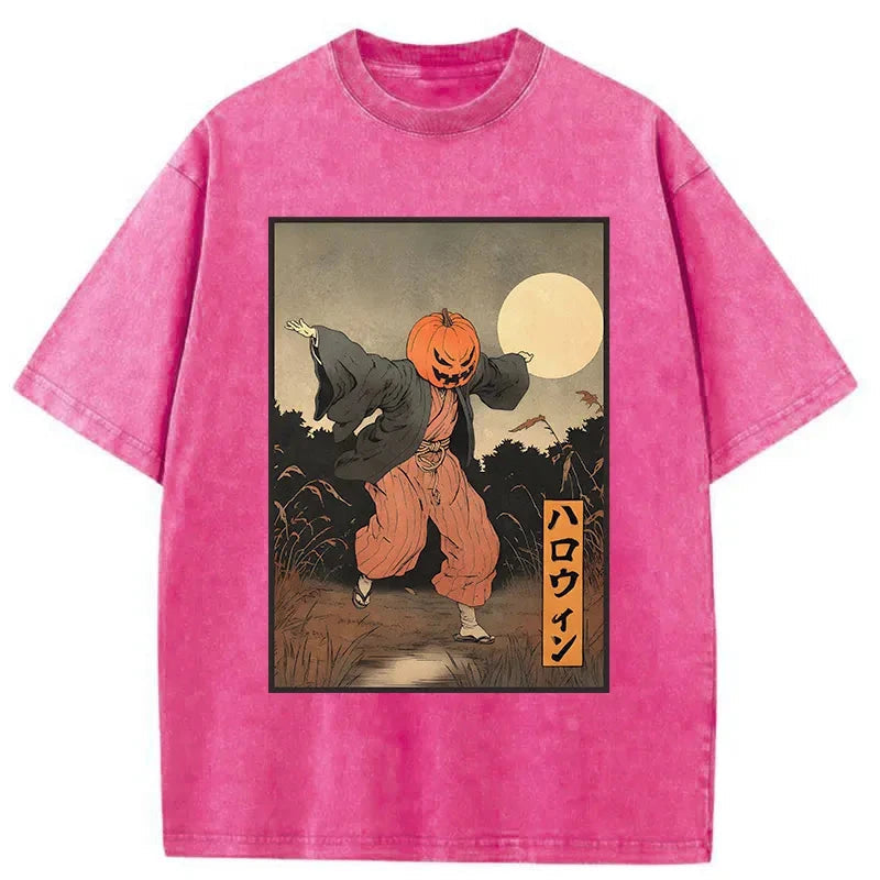 bbb Japanese Pumpkin Monster Washed T-Shirt