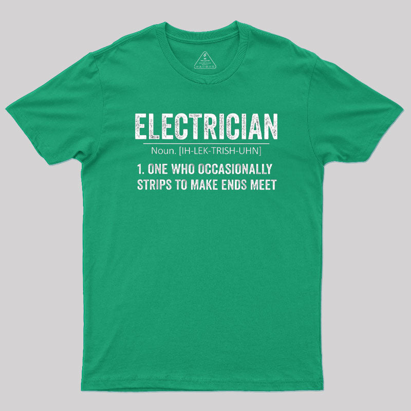 Electrical Engineer Technician Funny Definition  T-Shirt