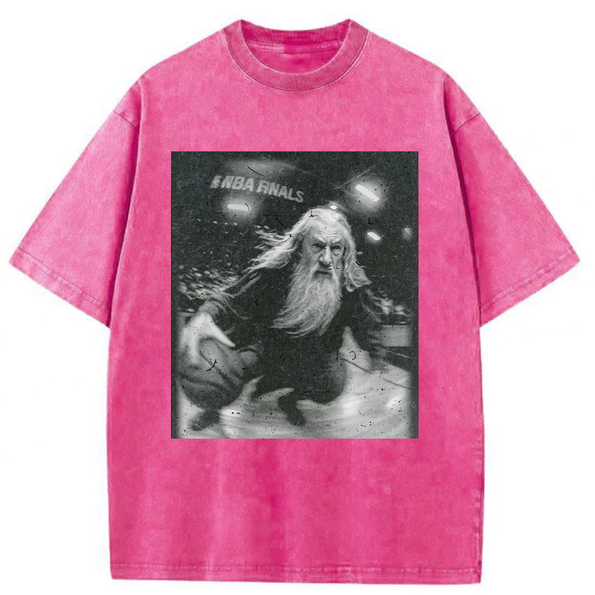 bbb Funny Wizard Comfort Washed T-shirt