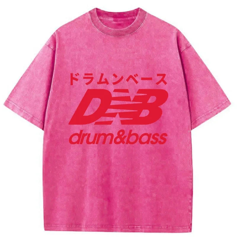 bbb Drum And Bass Japan Washed T-Shirt
