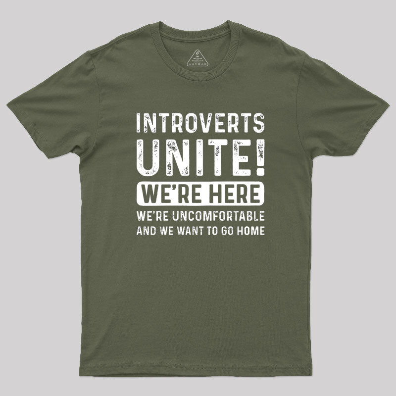 Introverts Unite Essential  T-Shirt