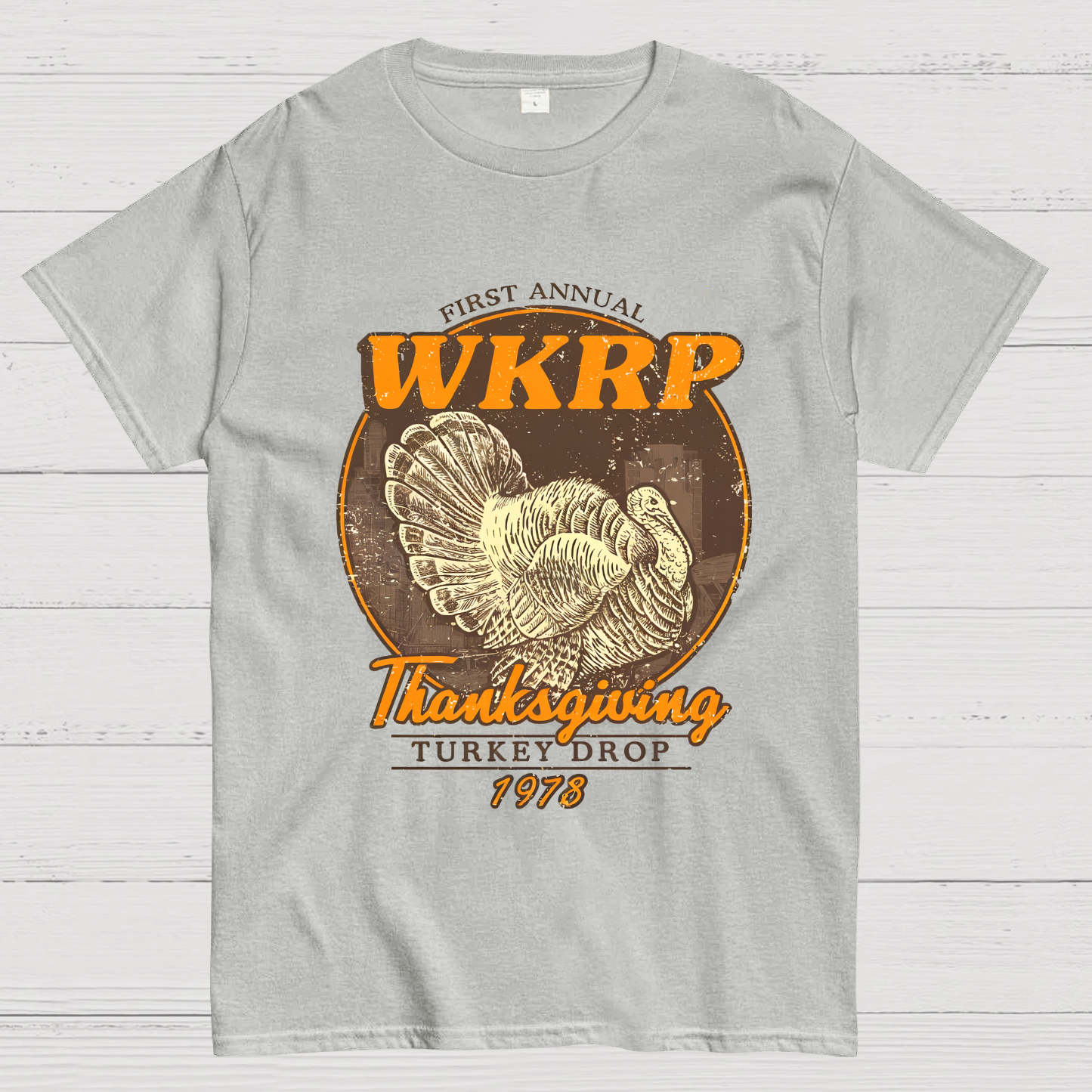 WKRP Turkey Drop 1978  T-Shirt