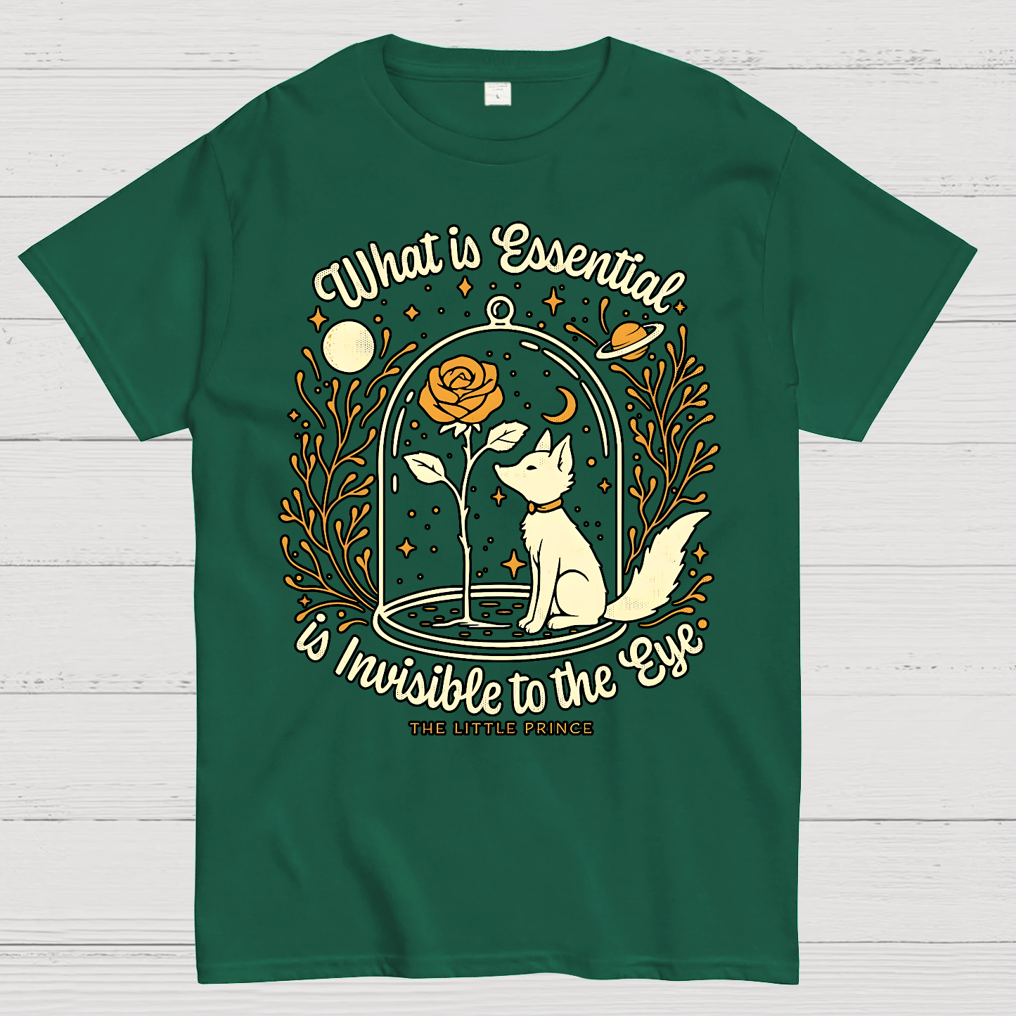 The Rose And The Fox  T-Shirt
