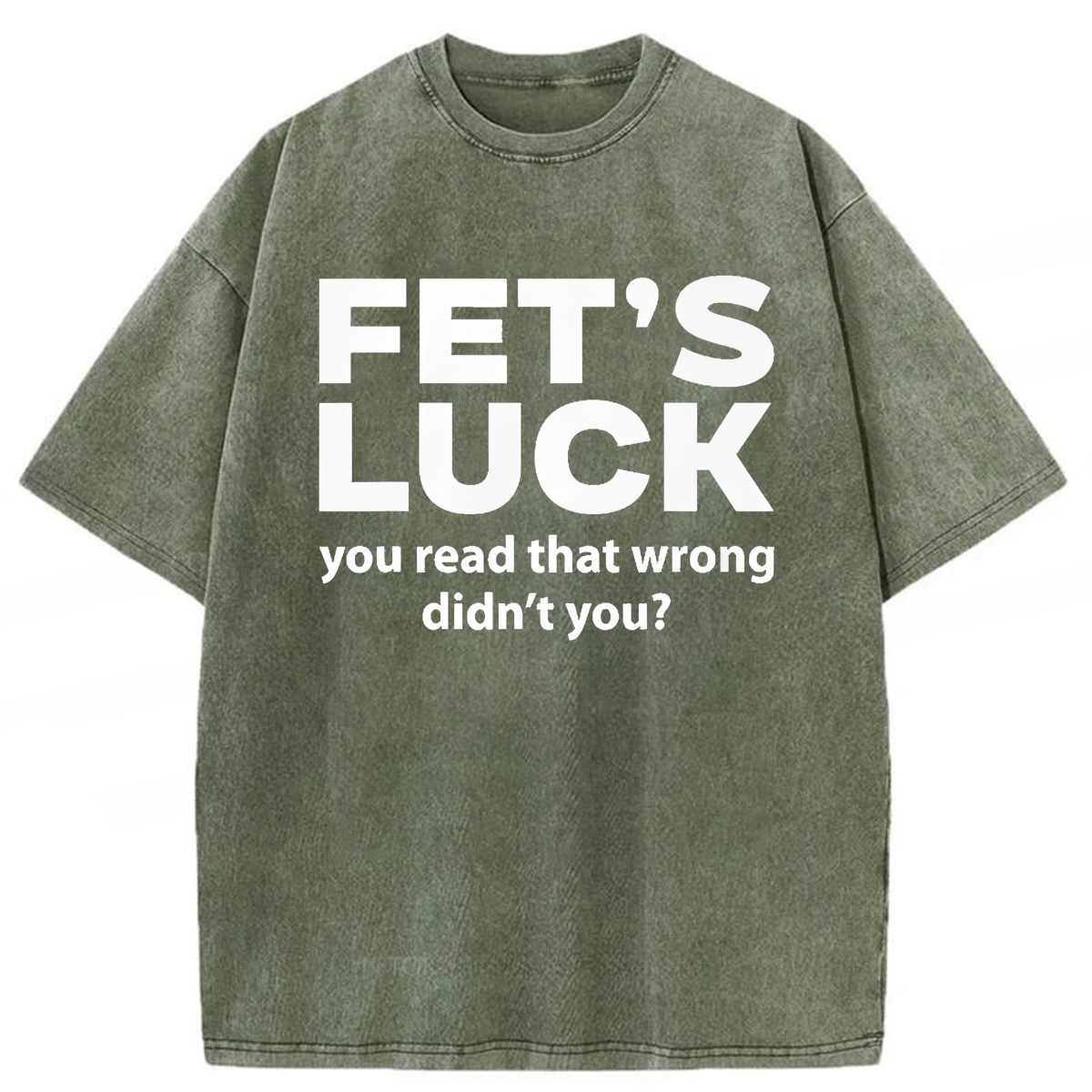 bbb Fet's Luck Washed T-shirt