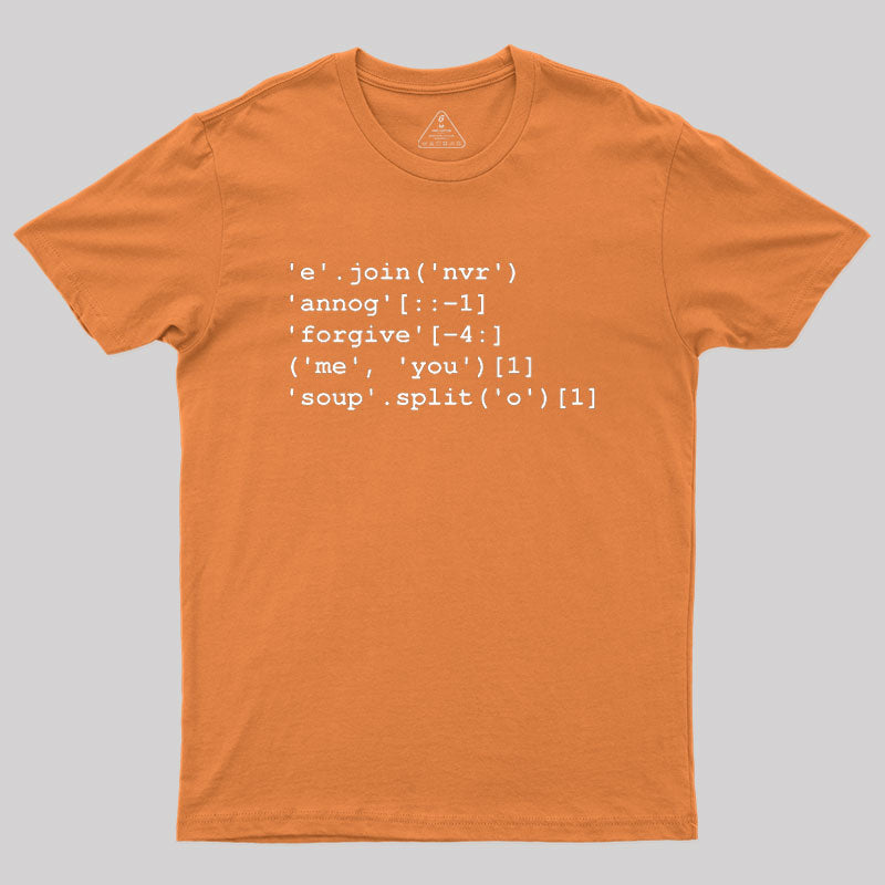 Rick Roll in Python  T-Shirt