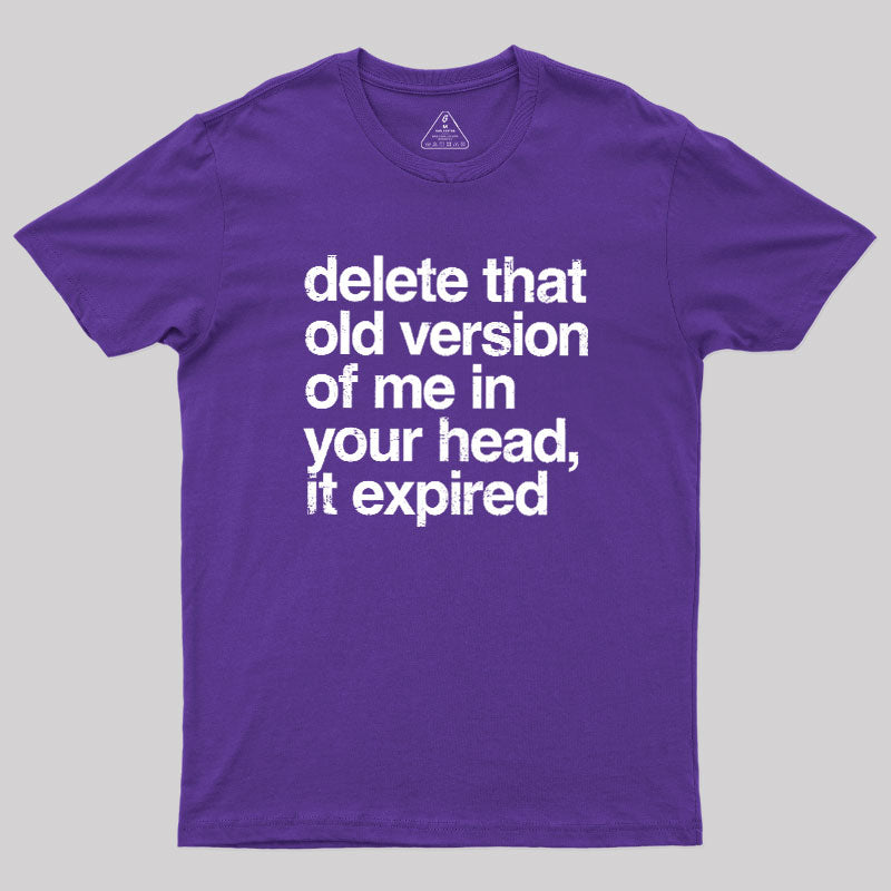 Delete That Old Version  T-Shirt